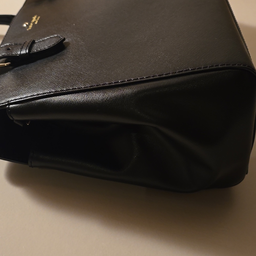 Kate Spade Black Satchel with Gold Hardware - Picture 4 of 7